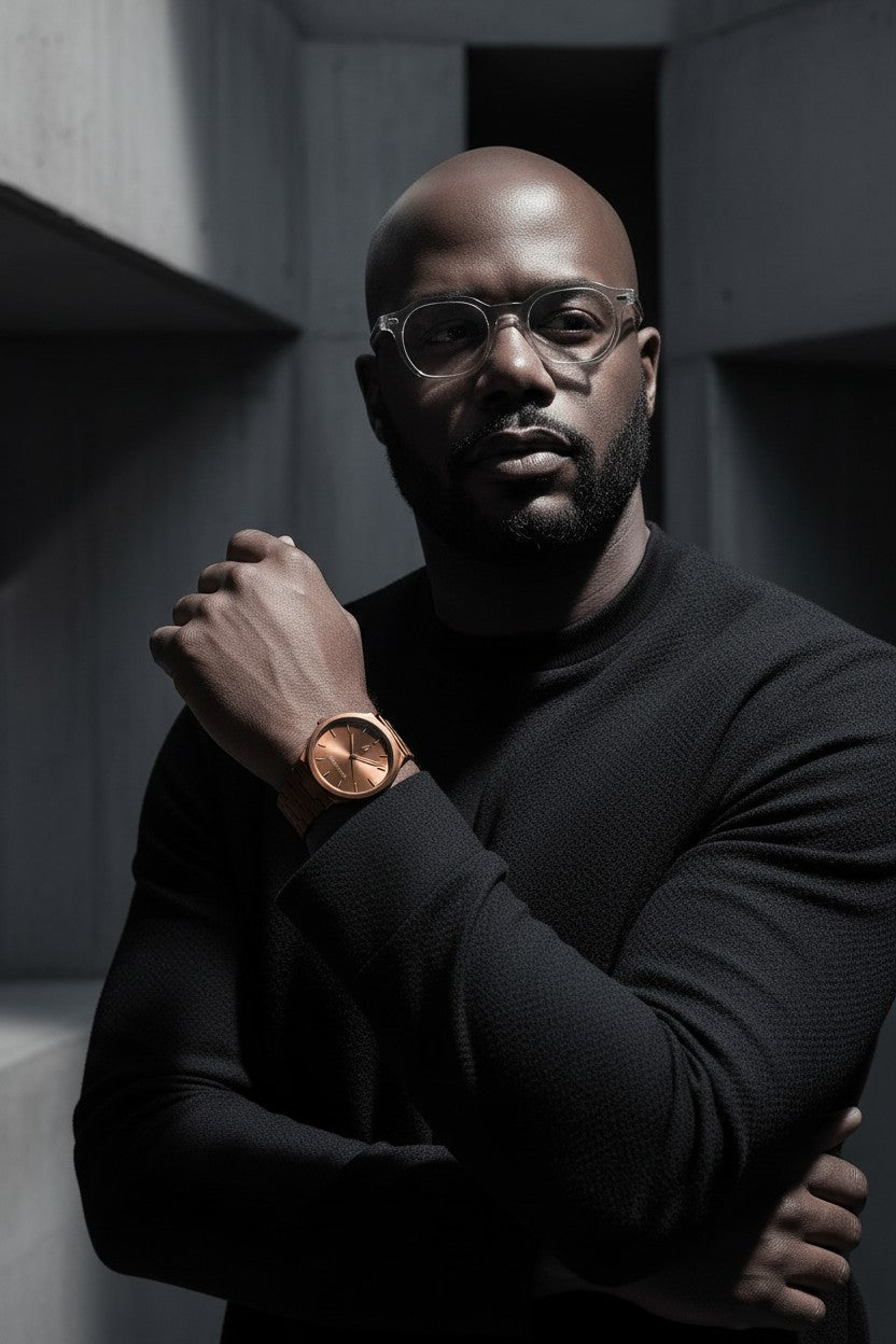 Clearview 46mm Geometric Eyeglasses - Clear