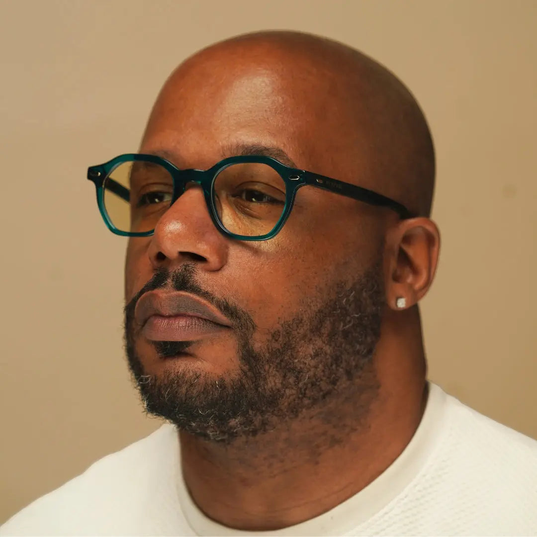 Clarity Manifest Large Frame Eyeglasses In Green