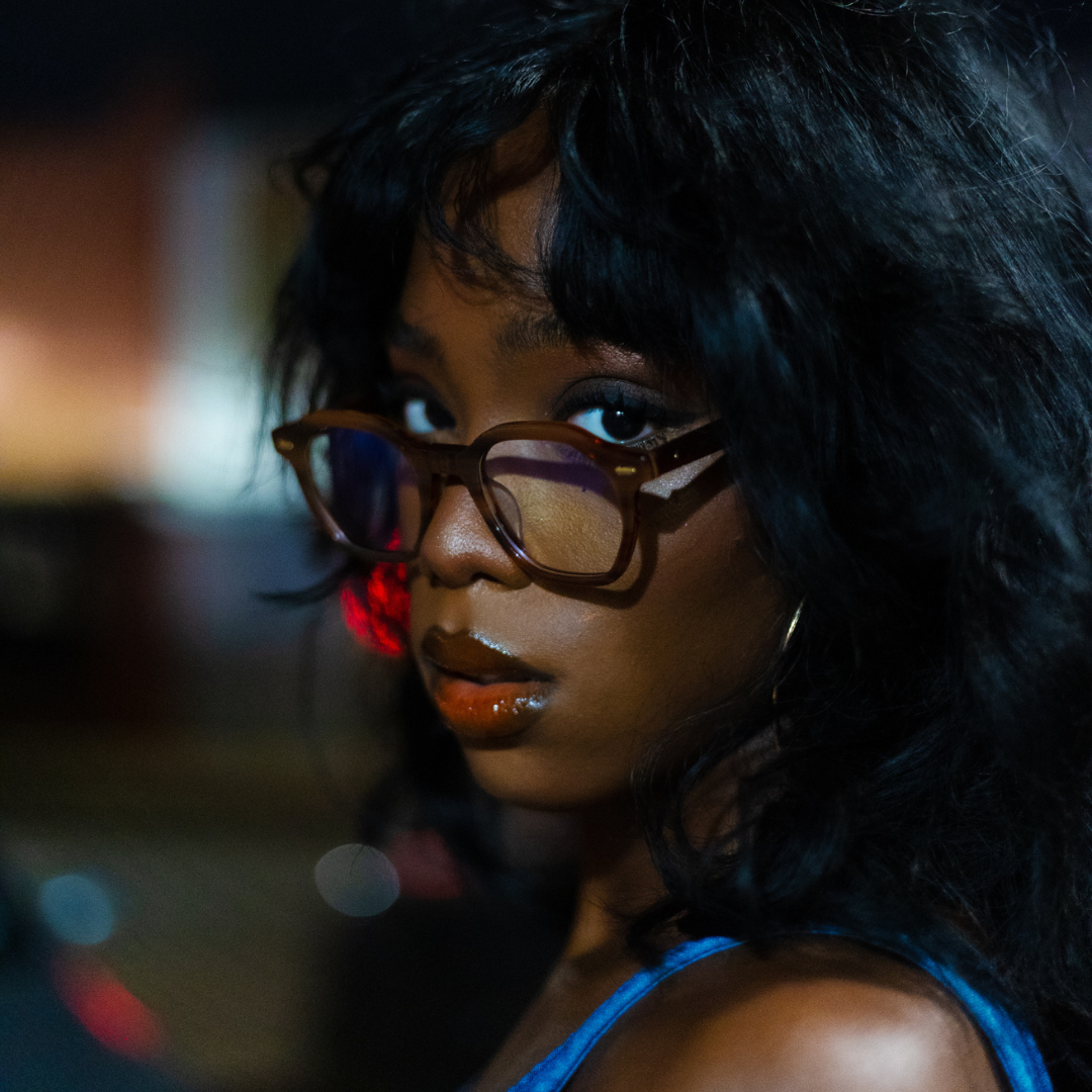 Oakwood 46mm Geometric Eyeglasses - Orange Sandalwood - NCMPRBL