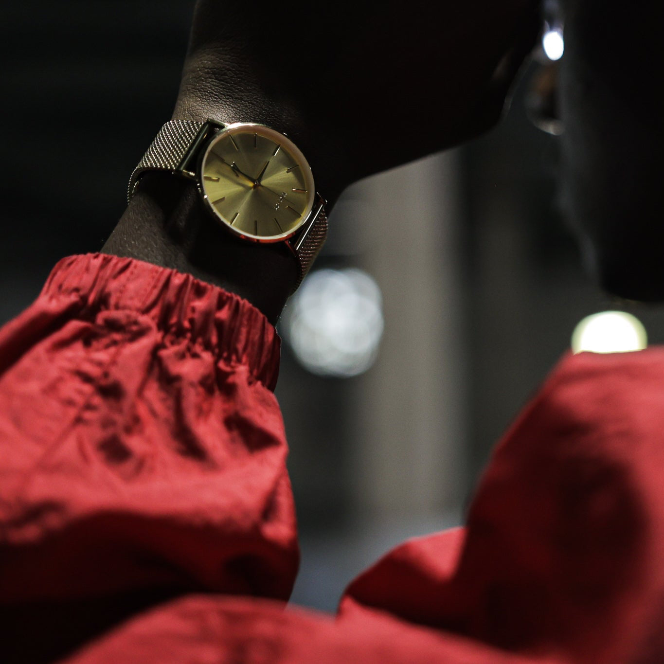 Advance Champagne Gold Quartz, 36MM