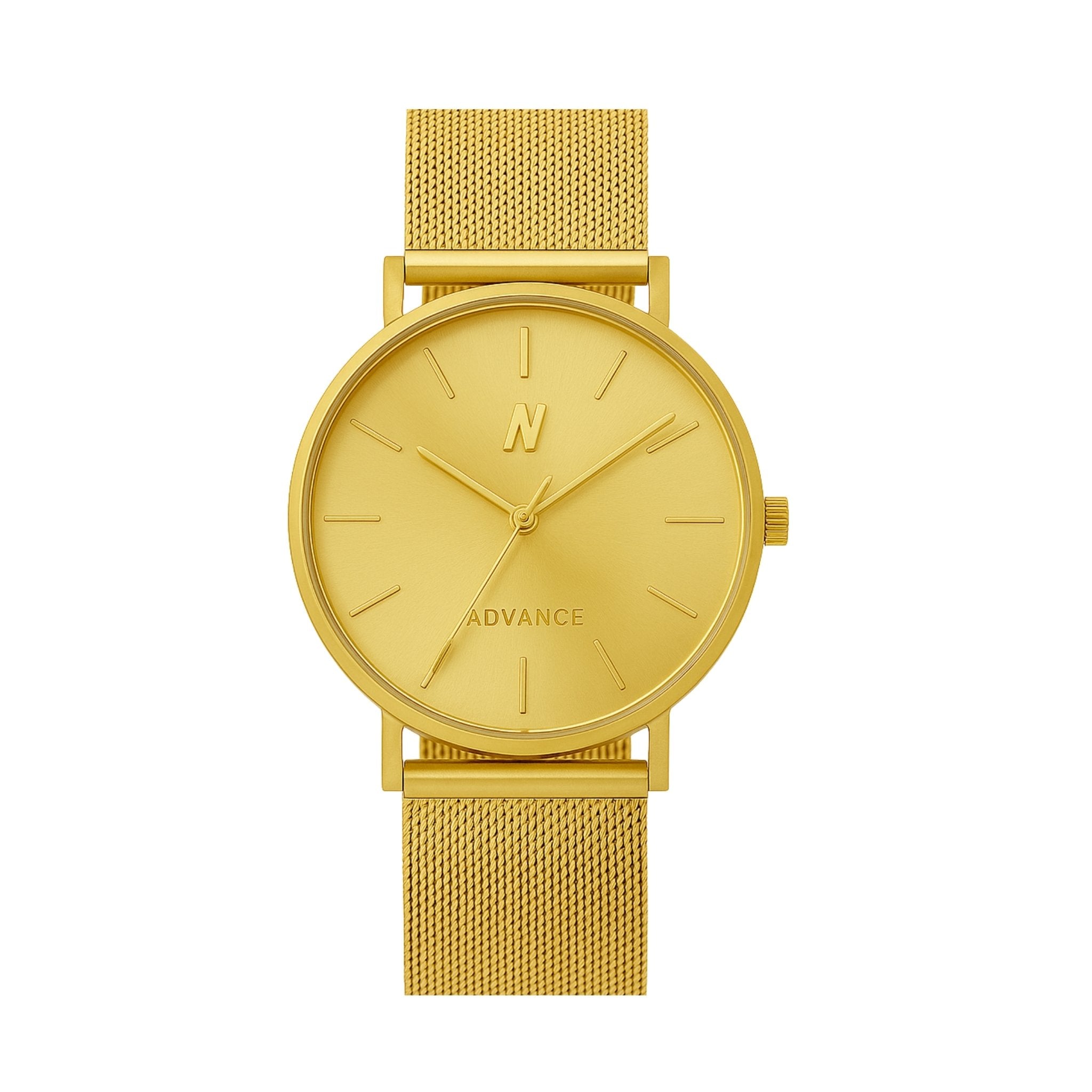 Advance Champagne Gold Quartz, 36MM
