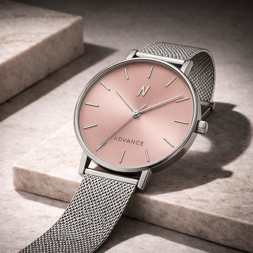 Advance Rose Clay Quartz, 36MM