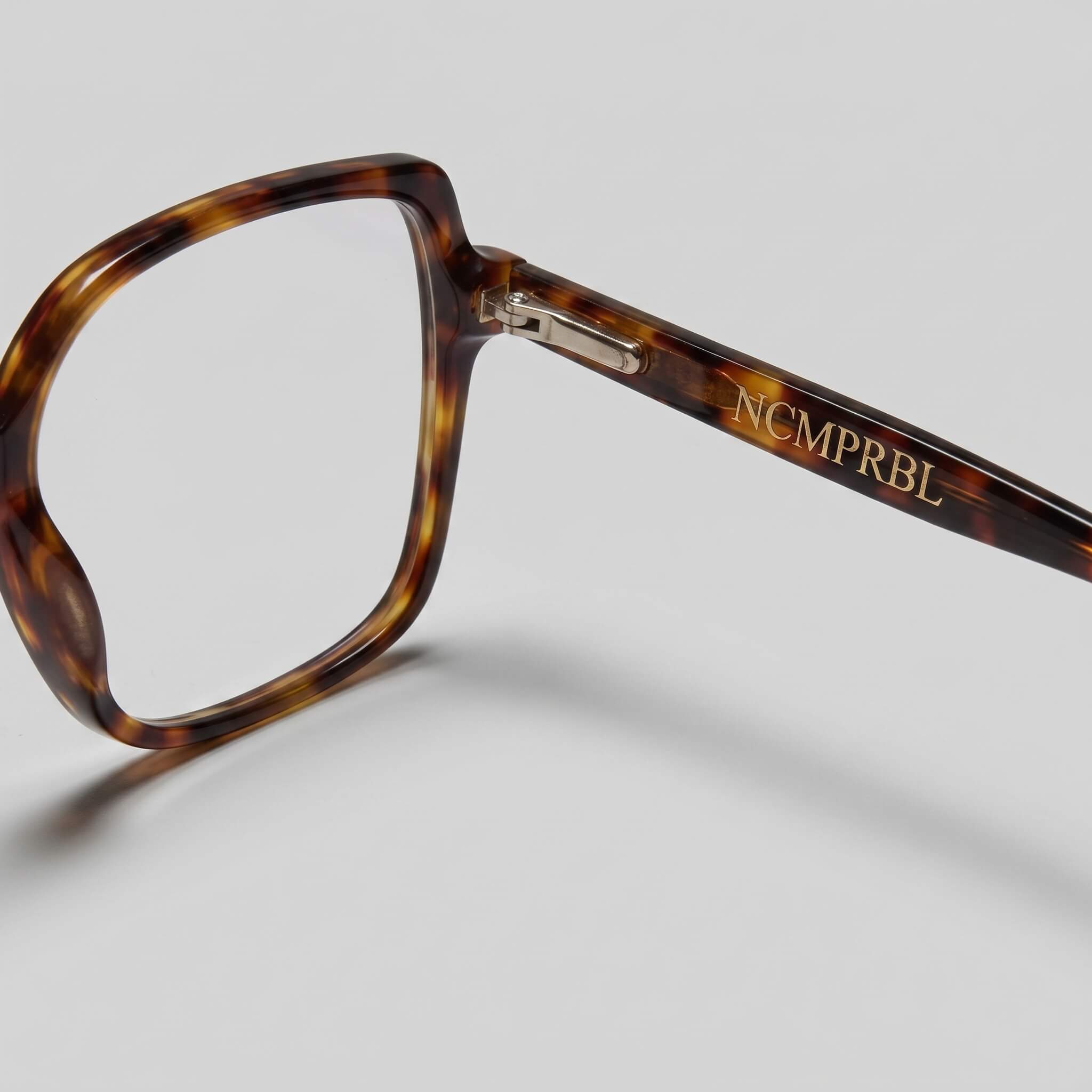 Aura 02 Poise 53MM Soft Square Eyeglasses - Tortoise