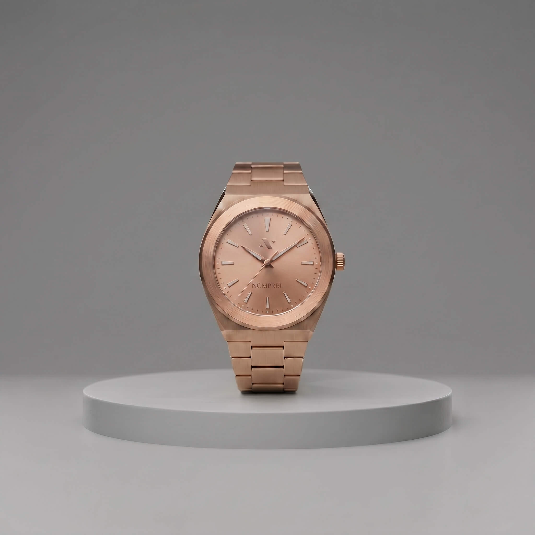 Elevate Link Rosé Swiss Movement Watch, 42MM