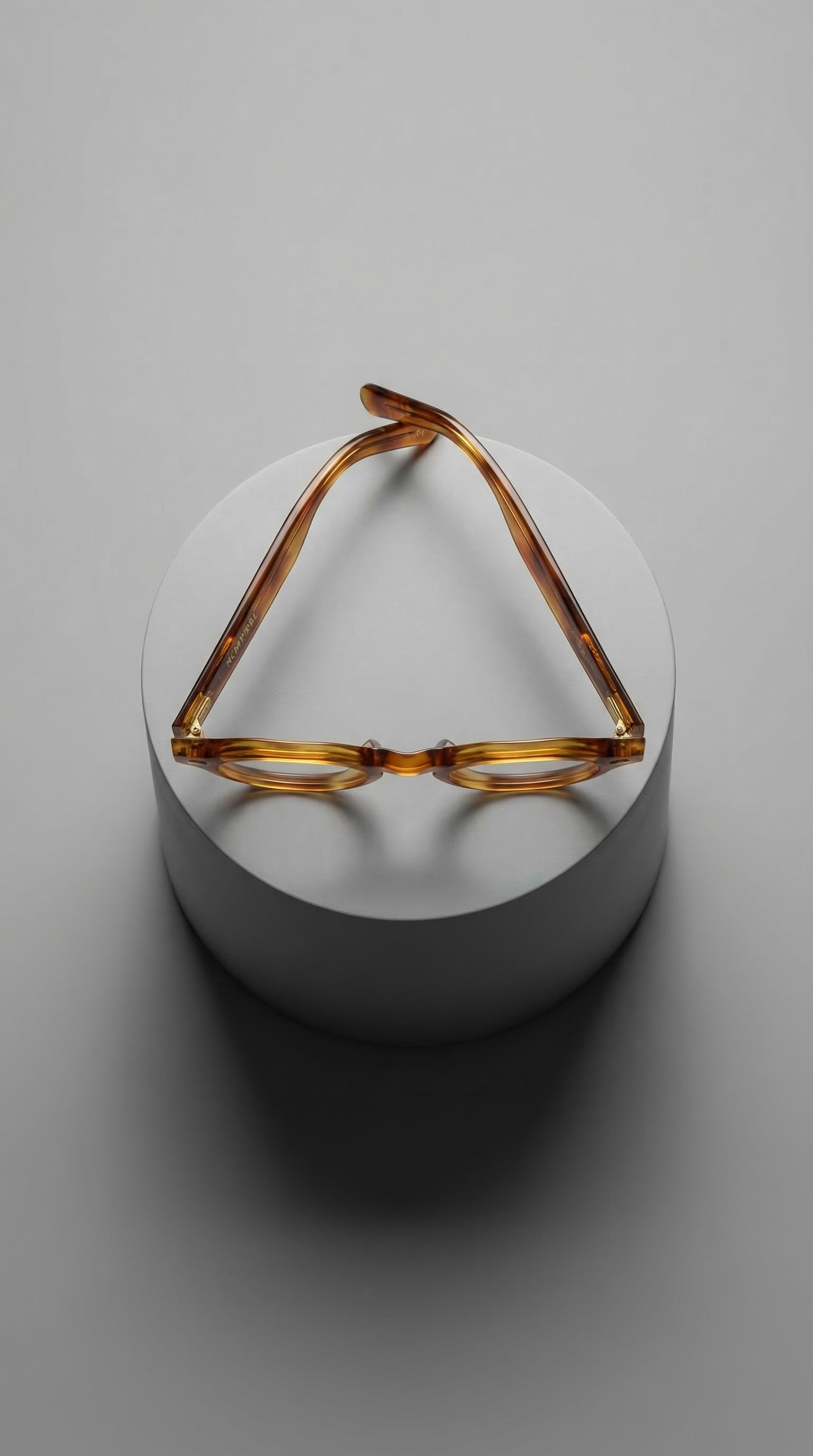 Oakwood 46mm Geometric Eyeglasses - Orange Sandalwood