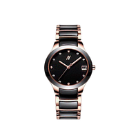 Thumbnail for Petite Link Miracle 34MM in Black/Rose Gold