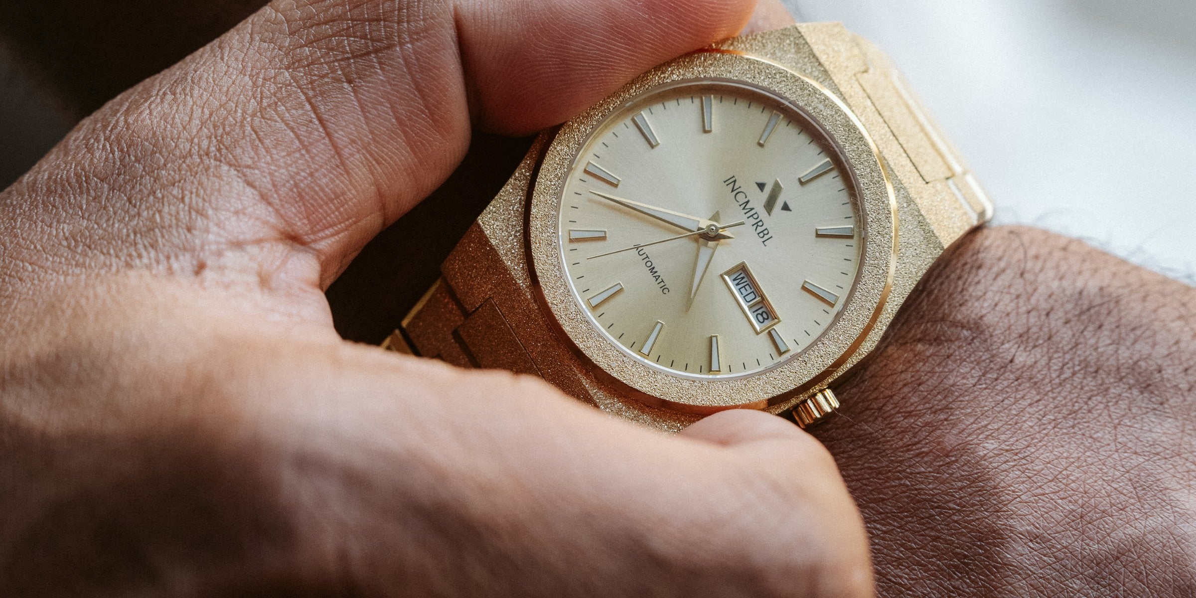 Father's Day Gift Guide featuring NCMPRBL luxury watches and accessories.