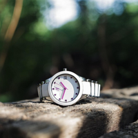 Thumbnail for Petite Link Purple Reign 34MM In White/Purple