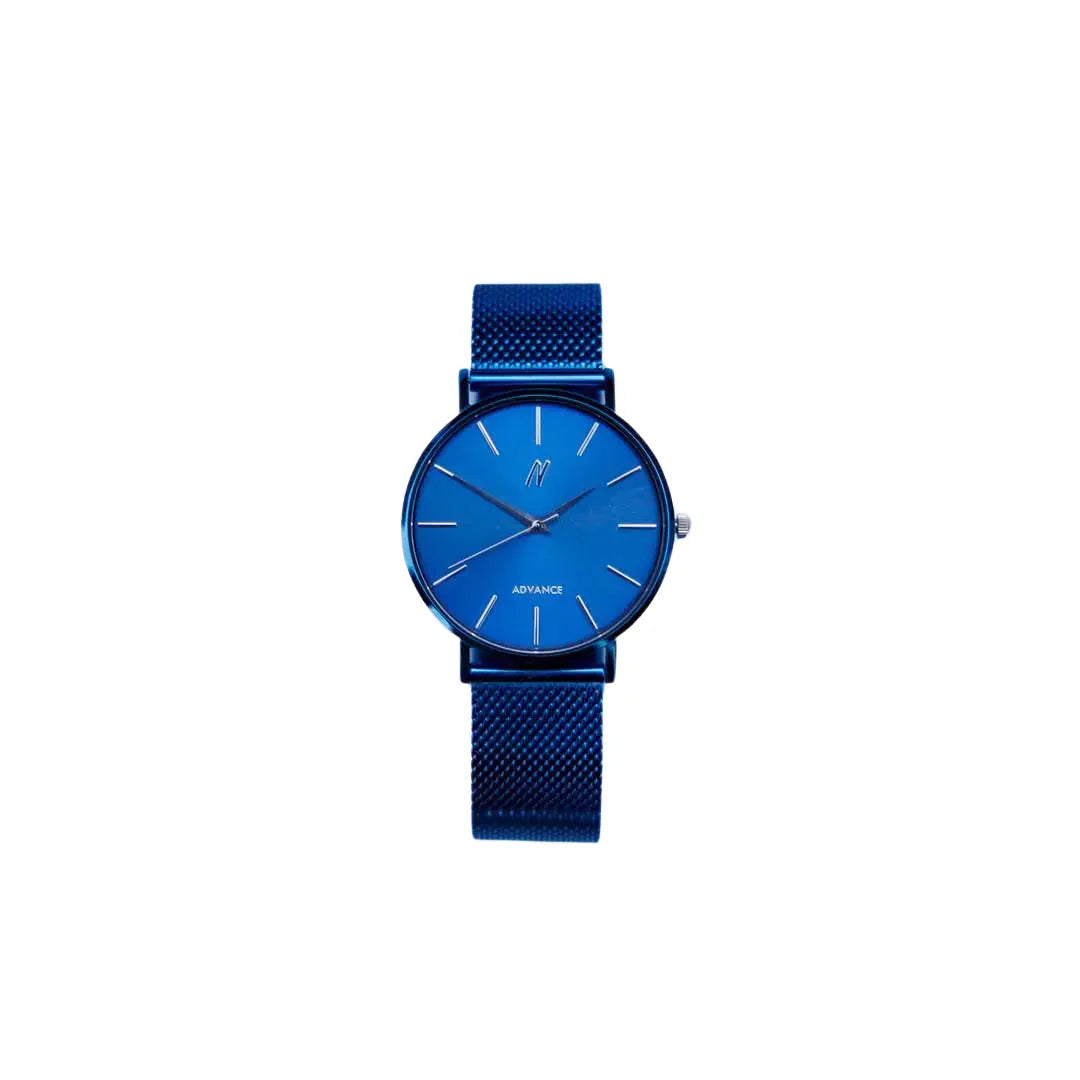 Advance Drip 36MM Unisex Watch In Blue 