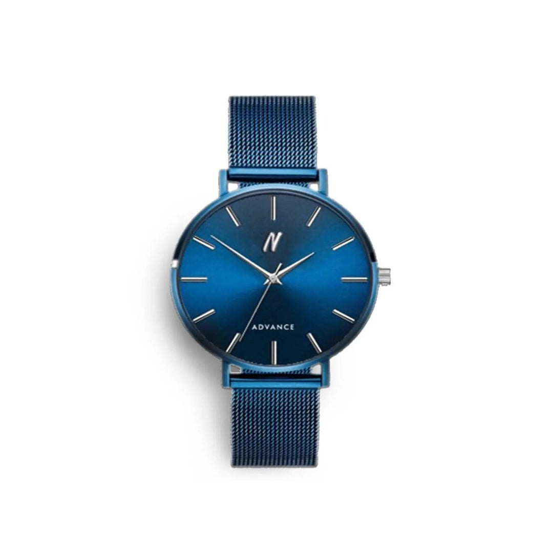 Advance Drip 36MM Unisex Watch In Blue 