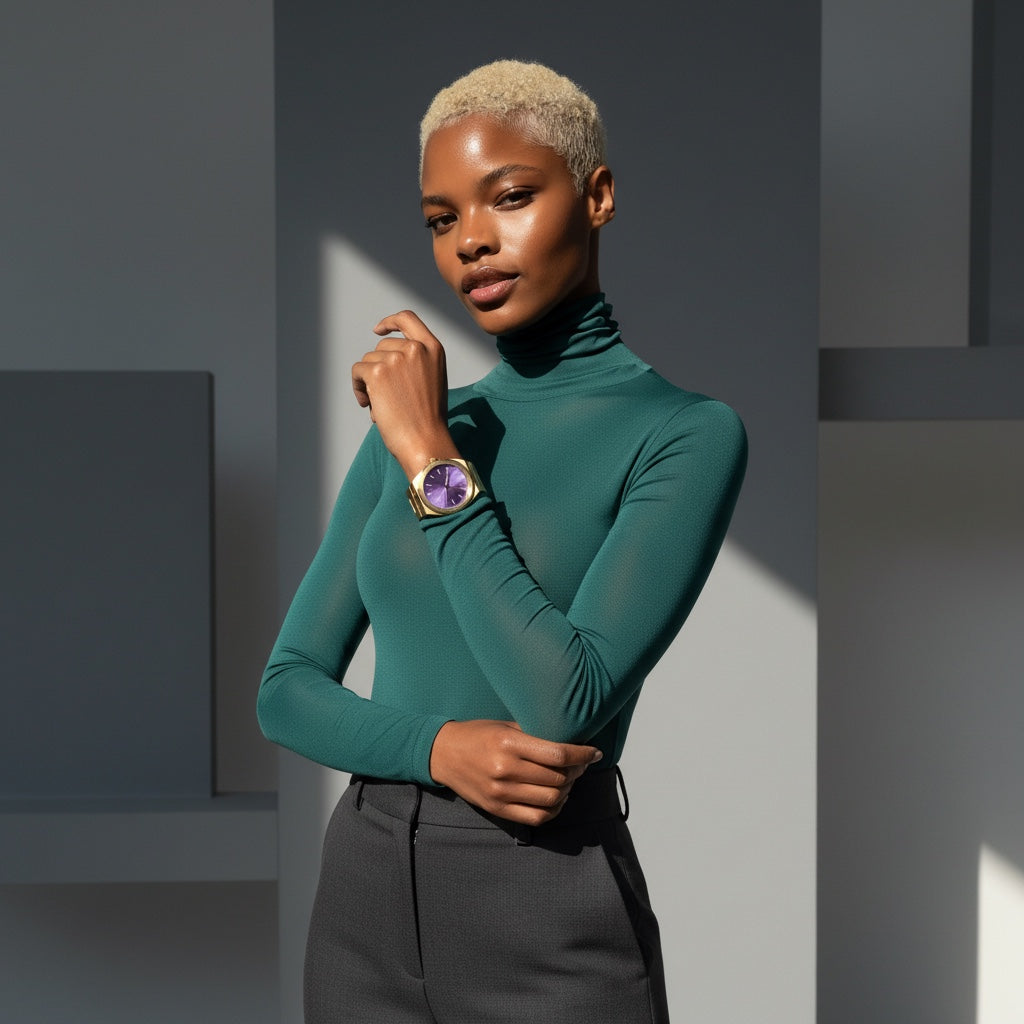 Elevate Link Peri Swiss Movement Watch, 42MM