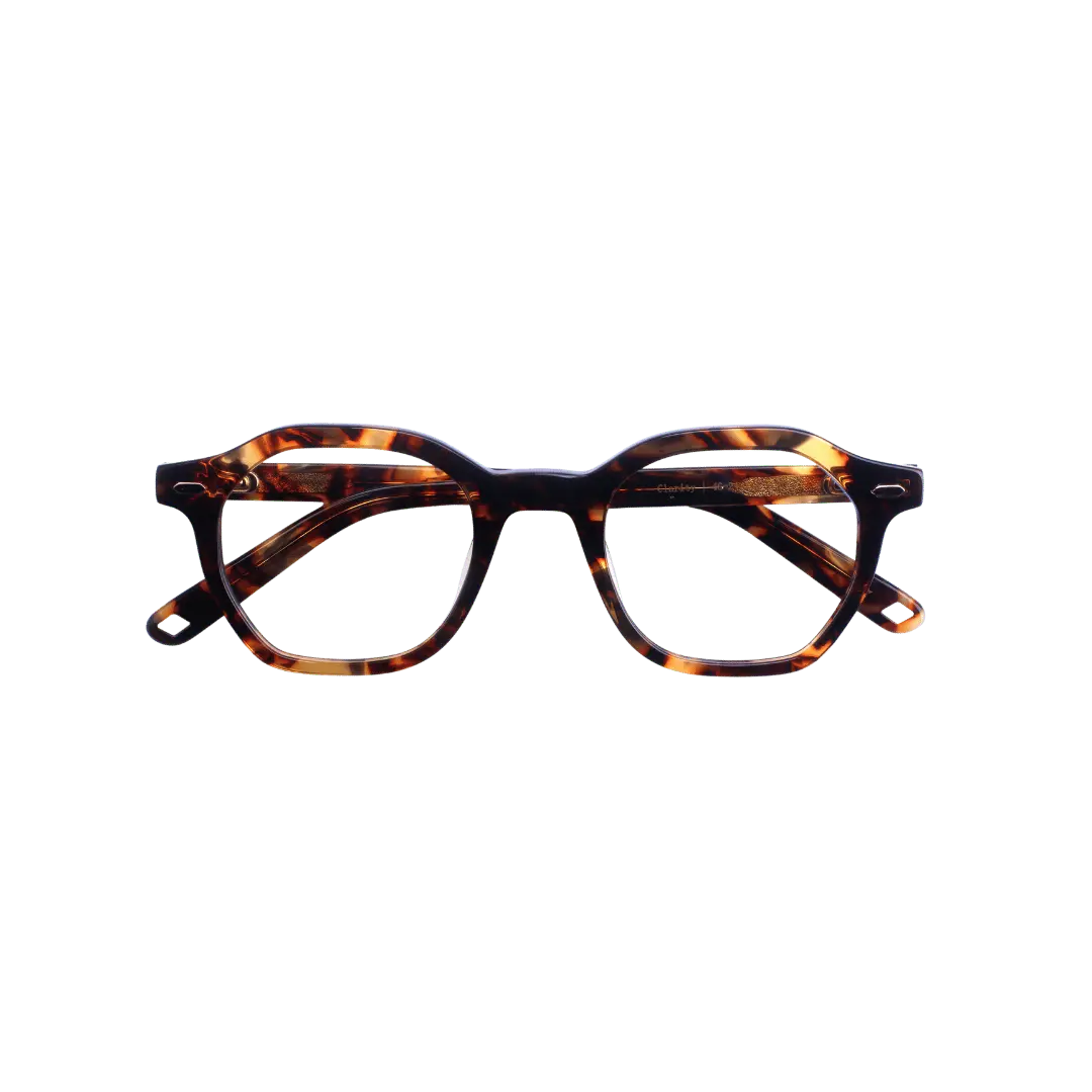 Clarity Dusk Large Frame Eyeglasses In Tortoise - NCMPRBL