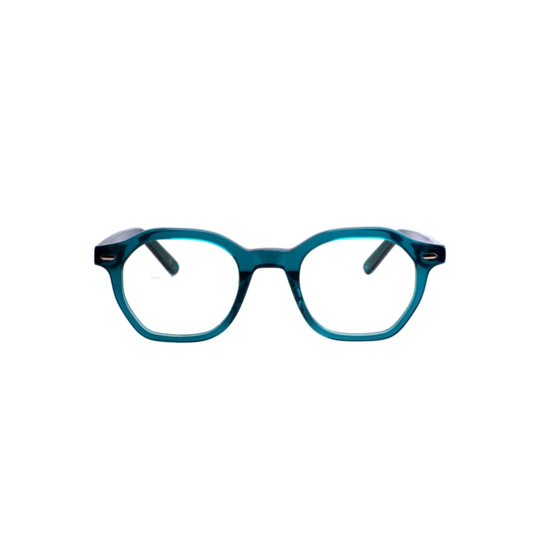 Clarity Manifest Large Frame Eyeglasses In Green NCMPRBL