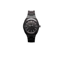 Thumbnail for Elevate Link Phantom 42MM Mens Watch In Black/Silver 