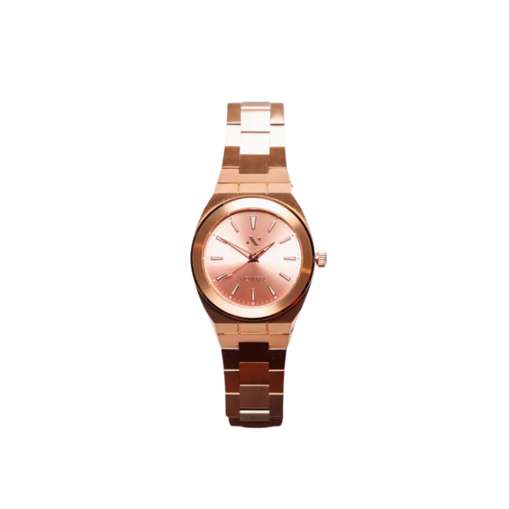 103.RG 42MM Mens Watch In Rose Gold/Sunray