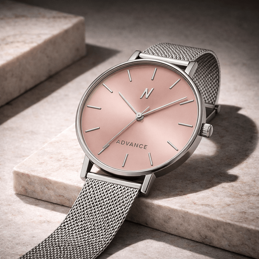 Advance Rose Clay Quartz, 36MM