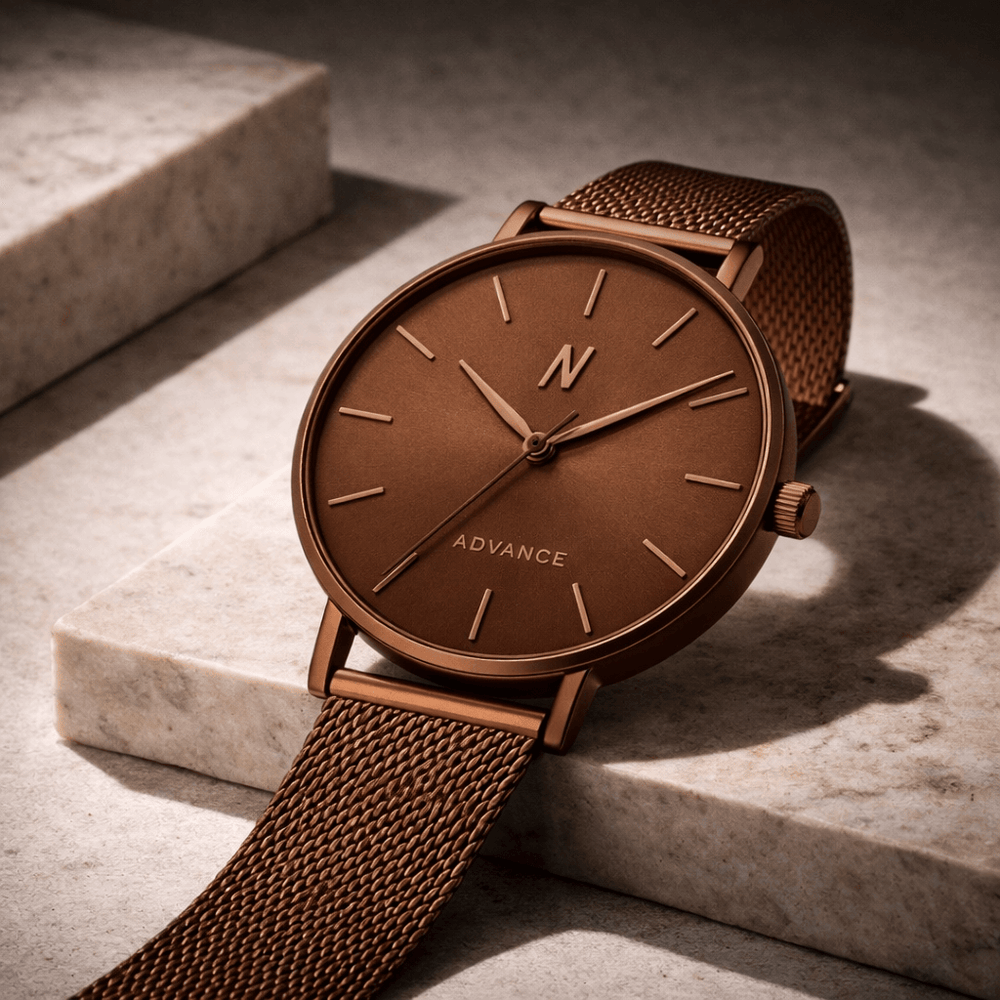 Advance Cocoa Quartz, 36MM