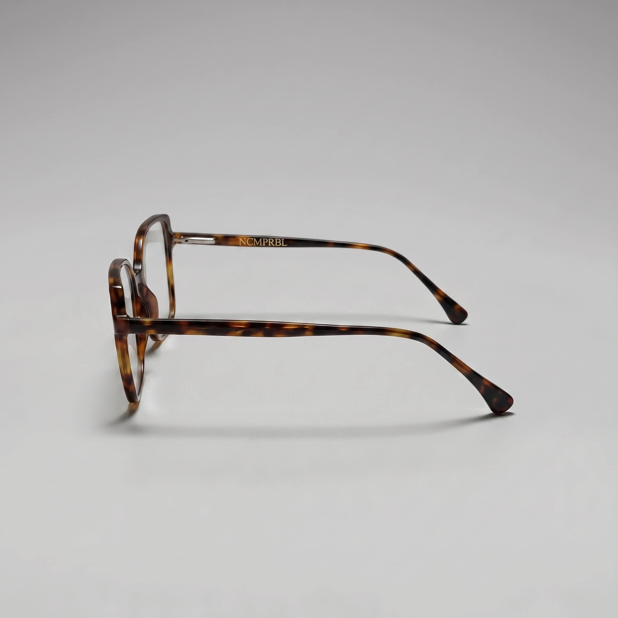Aura 02 Poise 53MM Soft Square Eyeglasses - Tortoise