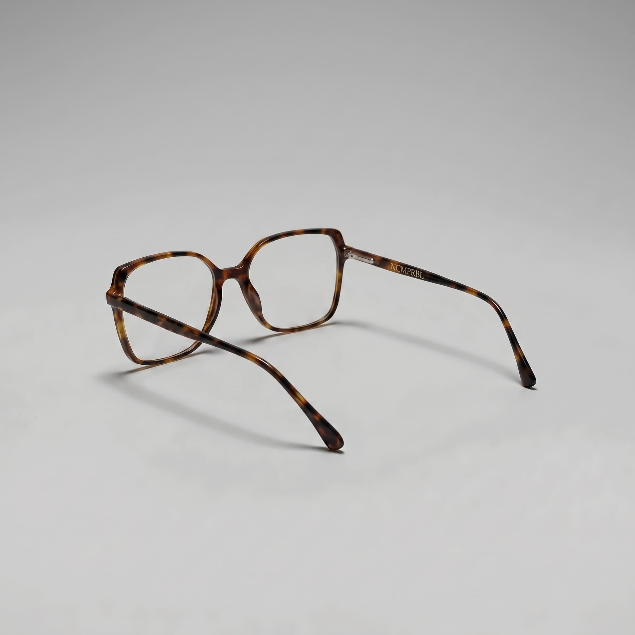 Aura 02 Poise 53MM Soft Square Eyeglasses - Tortoise