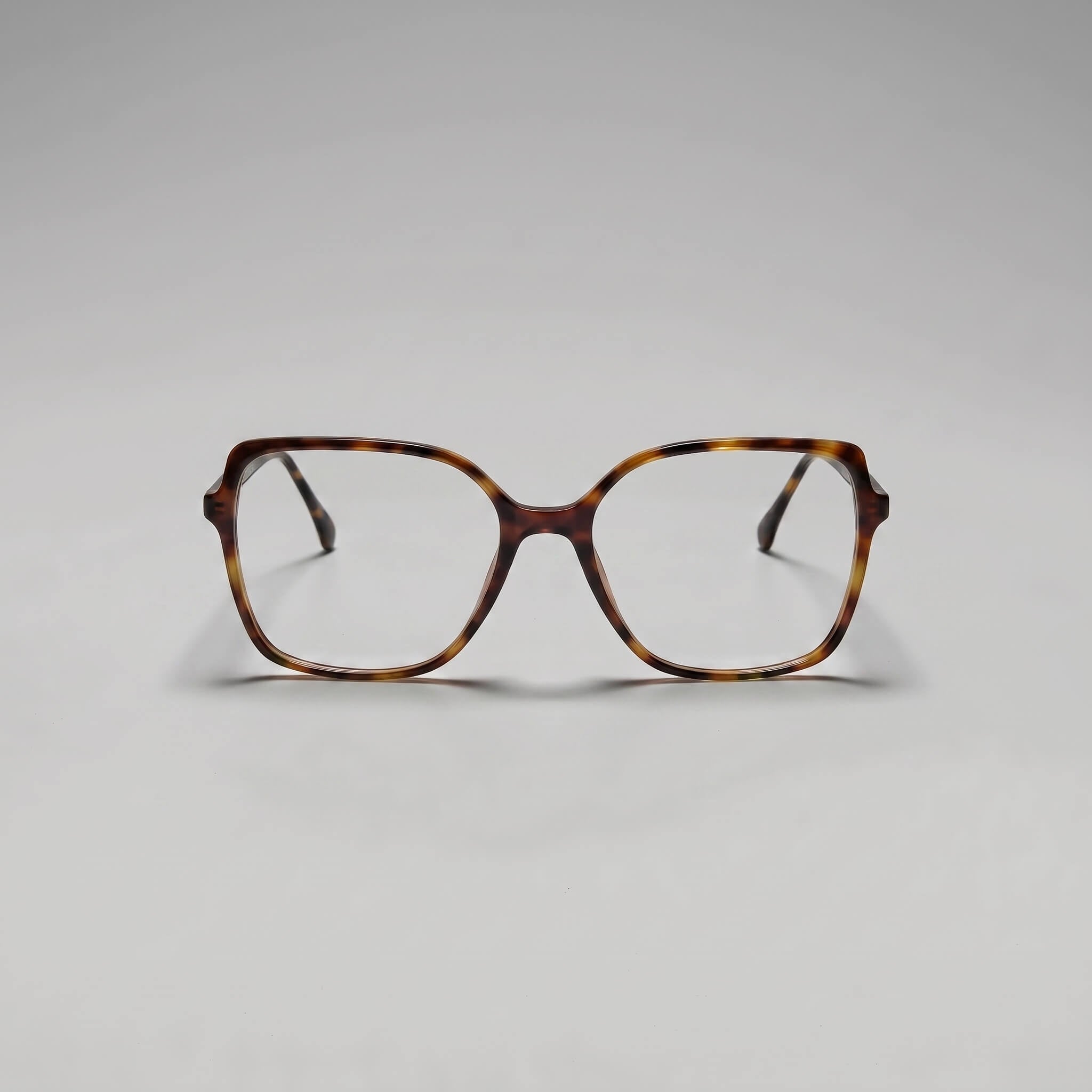 Aura 02 Poise 53MM Soft Square Eyeglasses - Tortoise