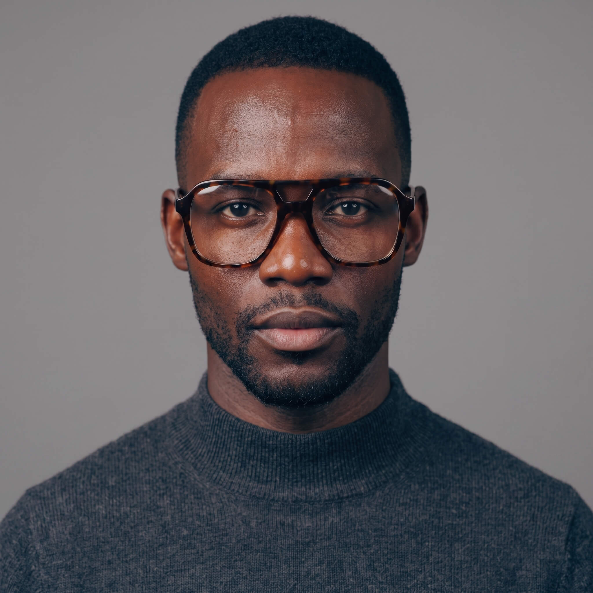 AXIS 02 Espresso Flat Top 53MM Eyeglasses - Espresso Marble