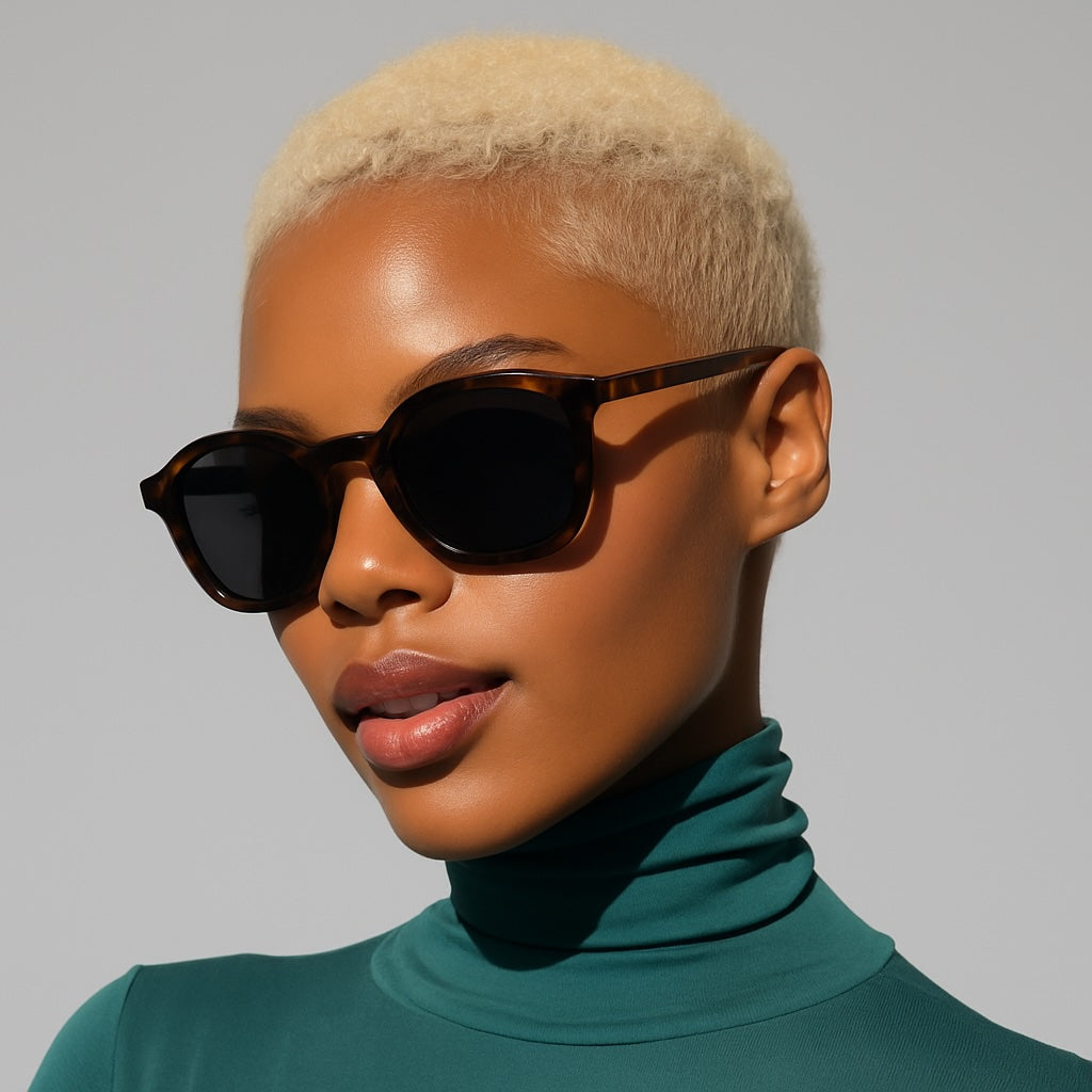 Dusk 46mm Geometric Eyeglasses - Brown Tortoise